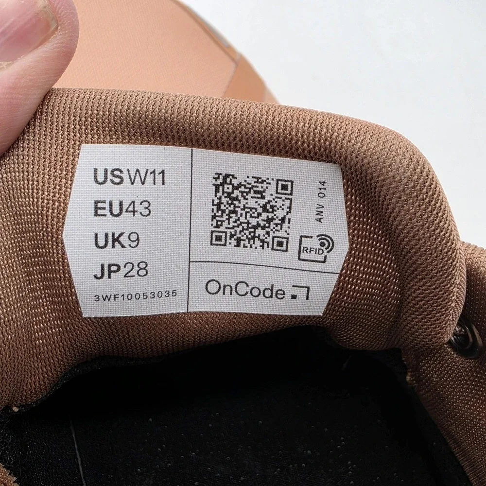On Running Cloud Shoes Womens Size 11 Sandstone Waterproof CloudTec Running